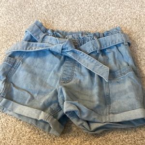 Abercrombie kids paper bag jean shorts girls size 14\16